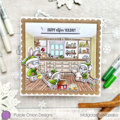 Simon Says Stamp! Purple Onion Designs COMET Cling Stamp pod1309