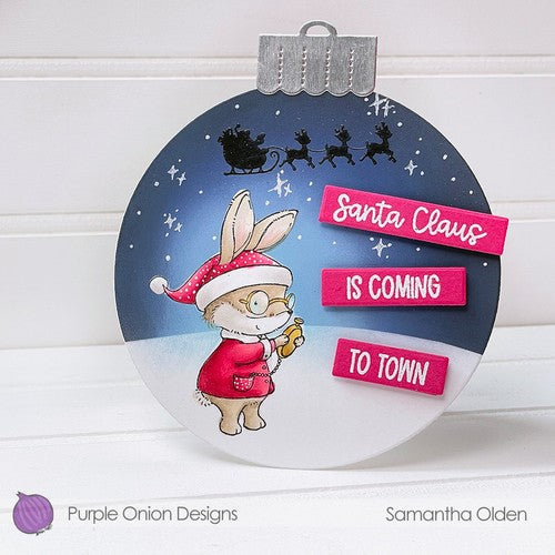 Simon Says Stamp! Purple Onion Designs COMET Cling Stamp pod1309