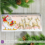 Simon Says Stamp! Purple Onion Designs MR. CLAUS Cling Stamp pod1295