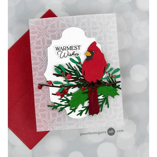 Simon Says Stamp! Honey Bee LOVELY LAYERS WINTER BIRDS Dies hbds-llwin | color-code:ALT02