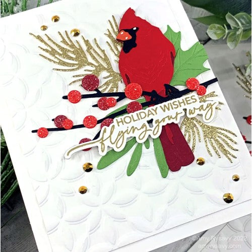Simon Says Stamp! Honey Bee LOVELY LAYERS WINTER BIRDS Dies hbds-llwin | color-code:ALT04