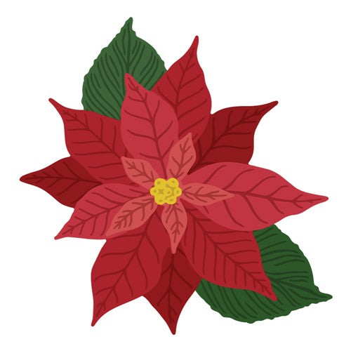 Simon Says Stamp! Honey Bee LOVELY LAYERS POINSETTIA Dies hbds-llpoi
