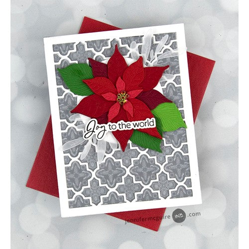 Simon Says Stamp! Honey Bee LOVELY LAYERS POINSETTIA Dies hbds-llpoi | color-code:ALT01