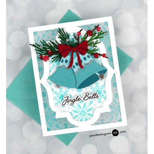 Simon Says Stamp! Honey Bee LOVELY LAYERS WINTER GREENERY Dies hbds-llwgre | color-code:ALT01