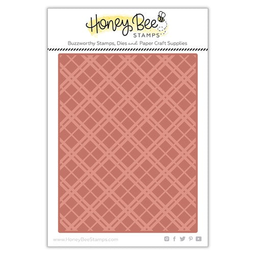 Simon Says Stamp! Honey Bee PLAID A2 Hotfoil Plate hbds-pldhfp