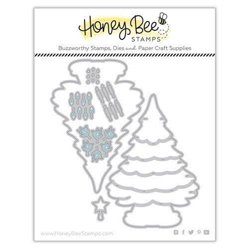 Simon Says Stamp! Honey Bee GRANDMA'S CHRISTMAS TREE Dies hbds-gract