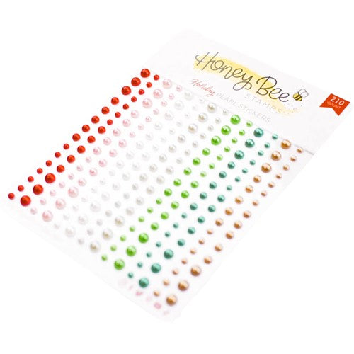 Simon Says Stamp! Honey Bee HOLIDAY Pearl Stickers hbgs-prl07