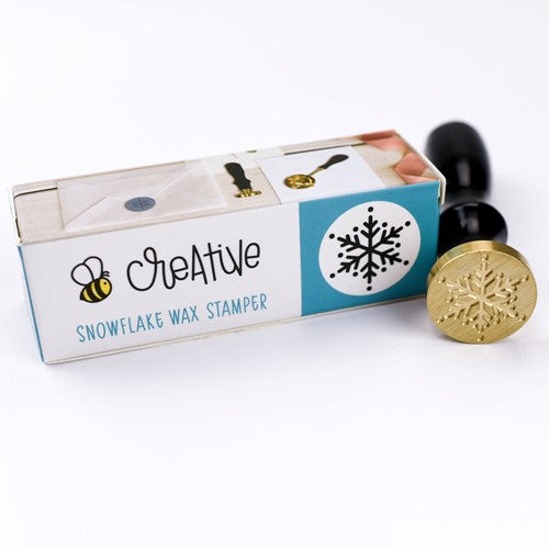 Simon Says Stamp! Honey Bee SNOWFLAKE Wax Stamper hbtl-ws-snw