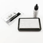 Simon Says Stamp! Honey Bee METALLIC SILVER Pigment Ink Pad hbink-mtsr
