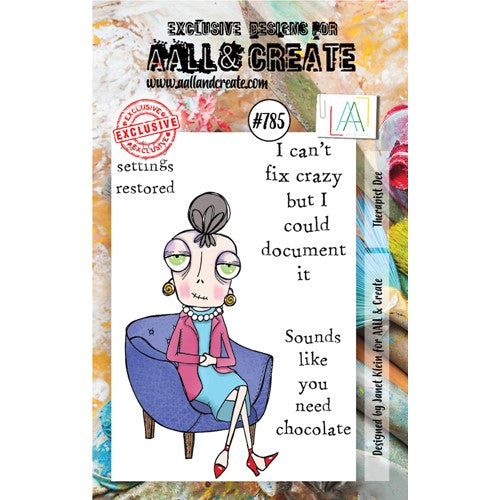 Simon Says Stamp! AALL & Create THERAPIST DEE A7 Clear Stamps aall785