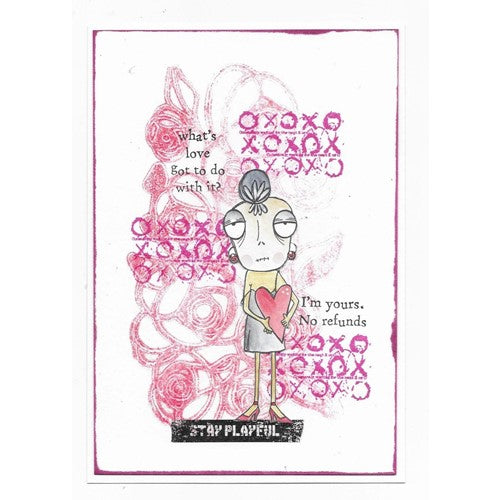Simon Says Stamp! AALL & Create VALENTINE DEE A7 Clear Stamps aall787
