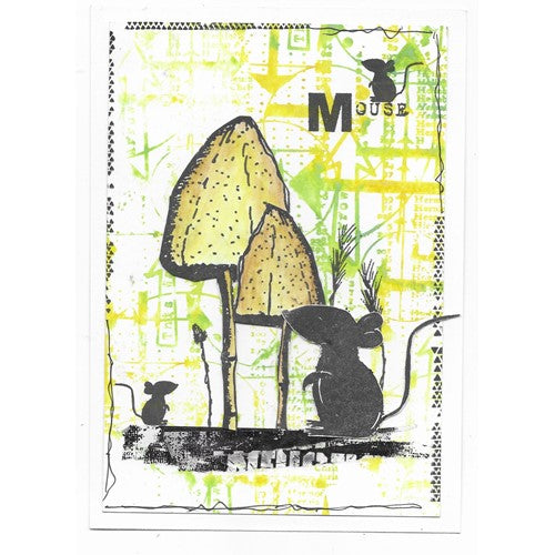 Simon Says Stamp! AALL & Create CUTE MOUSE A7 Clear Stamps aall811