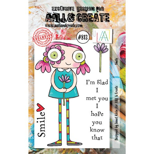 Simon Says Stamp! AALL & Create SMILE A7 Clear Stamps aall813