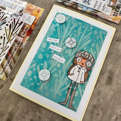 Simon Says Stamp! AALL & Create STAY COSY A7 Clear Stamps aall814