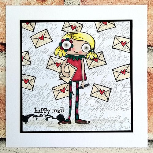 Simon Says Stamp! AALL & Create HAPPY MAIL A7 Clear Stamps aall819