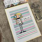 Simon Says Stamp! AALL & Create HAPPY MAIL A7 Clear Stamps aall819