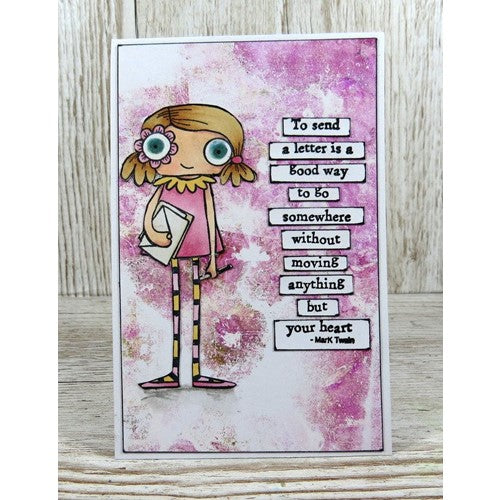 Simon Says Stamp! AALL & Create HAPPY MAIL A7 Clear Stamps aall819