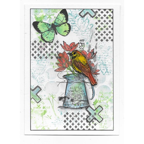 Simon Says Stamp! AALL & Create DELICATE WINGS A7 Clear Stamp aall826