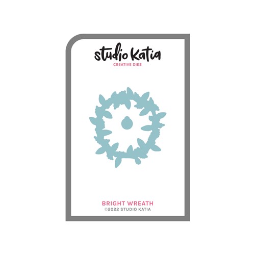 Simon Says Stamp! Studio Katia BRIGHT WREATH Dies skcd124