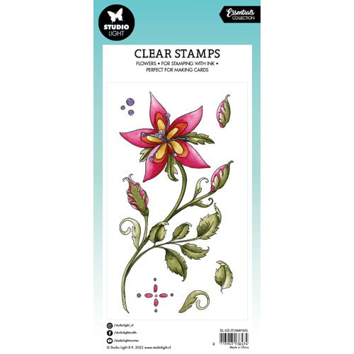 Simon Says Stamp! Studio Light FAIRY FLOWER Essentials Clear Stamps slesstamp325
