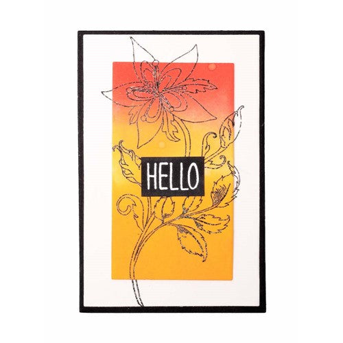Simon Says Stamp! Studio Light FAIRY FLOWER Essentials Clear Stamps slesstamp325