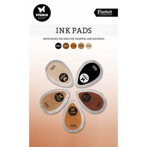 Studio Light SHADES OF BROWN Ink Pads slesinkp06 – Simon Says Stamp