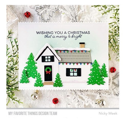 Simon Says Stamp! My Favorite Things HOME FOR THE HOLIDAYS Clear Stamps cs731 | color-code:ALT1