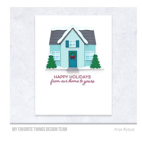 Simon Says Stamp! My Favorite Things HOME FOR THE HOLIDAYS Clear Stamps cs731 | color-code:ALT2