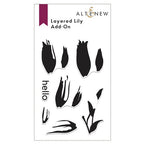 Simon Says Stamp! Altenew LAYERED LILY ADD ON Clear Stamps ALT7451