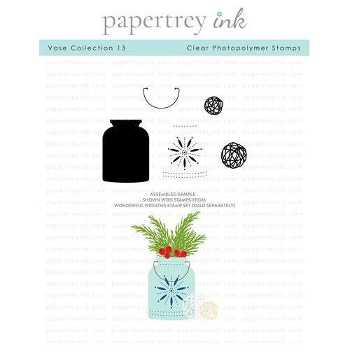 Simon Says Stamp! Papertrey Ink VASE COLLECTION 13 Clear Stamps 1442
