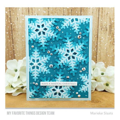 Simon Says Stamp! My Favorite Things STACKABLE SNOWFLAKES Dies Die-Namics mft2427 | color-code:ALT1