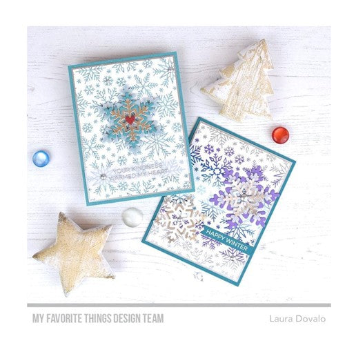 Simon Says Stamp! My Favorite Things STACKABLE SNOWFLAKES Dies Die-Namics mft2427 | color-code:ALT2