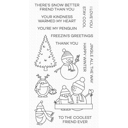 Simon Says Stamp! My Favorite Things COOLEST FRIENDS Clear Stamps cs729