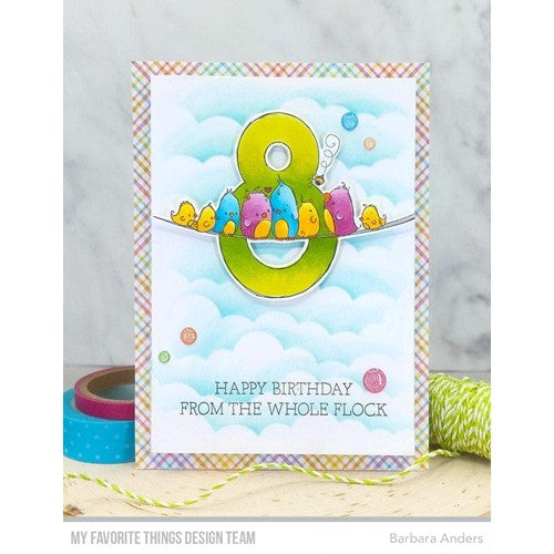 Simon Says Stamp! My Favorite Things NUMBER FUN 8 Clear Stamps ram045 | color-code:ALT1