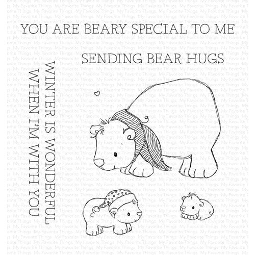 Simon Says Stamp! My Favorite Things BEARY SPECIAL Clear Stamps ram044