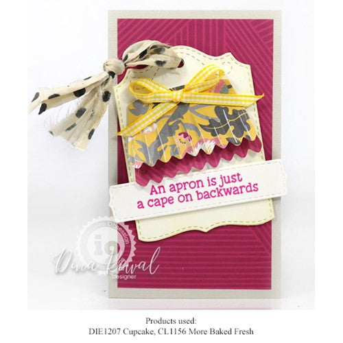 Simon Says Stamp! Impression Obsession Clear Stamps MORE BAKED FRESH SAYINGS Clear Stamps CL1156