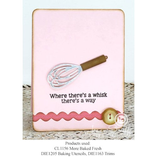 Simon Says Stamp! Impression Obsession Clear Stamps MORE BAKED FRESH SAYINGS Clear Stamps CL1156