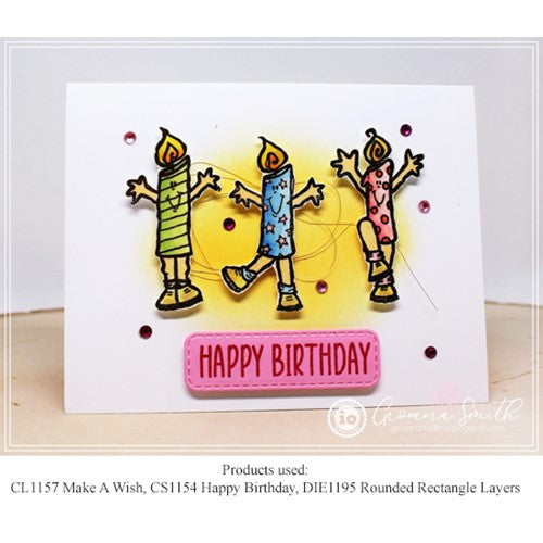 Simon Says Stamp! Impression Obsession Clear Stamps MAKE A WISH Clear Stamps CS1157