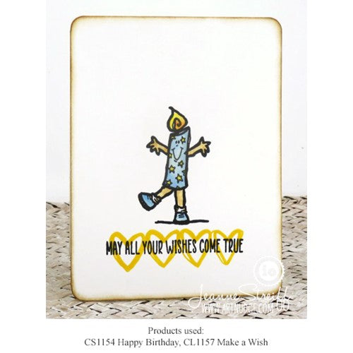 Simon Says Stamp! Impression Obsession Clear Stamps MAKE A WISH Clear Stamps CS1157