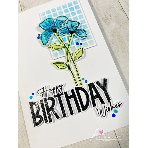 Simon Says Stamp! Julie Hickey Designs BIRTHDAY AND MORE Clear Stamps JHE1033