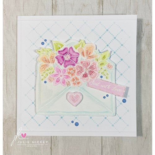 Simon Says Stamp! Julie Hickey Designs SENT WITH LOVE Clear Stamps JH1064