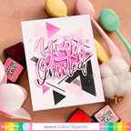 Simon Says Stamp! Waffle Flower OVERSIZED YOU'RE INVITED Hot Foil Plate 421163