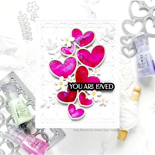 Simon Says Stamp! Waffle Flower OUTLINE HEARTS Die 421176 | color-code:ALT1