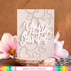 Simon Says Stamp! Waffle Flower OUTLINE HEARTS Die 421176