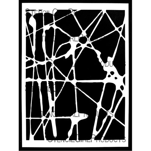 Simon Says Stamp! StencilGirl KINTSUGI Stencil l930