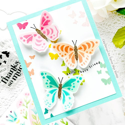 Simon Says Stamp! Concord & 9th BOHO BUTTERFLY Dies 11497 | color-code:ALT4