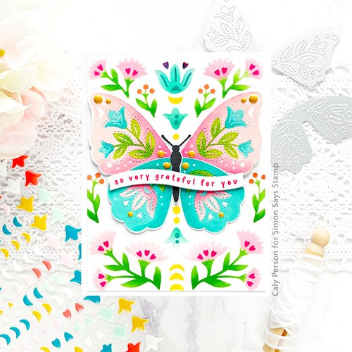 Simon Says Stamp! Concord & 9th WHIMSICAL WINGS Stencil Pack 11513 | color-code:ALT4