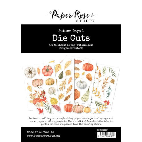Simon Says Stamp! Paper Rose AUTUMN DAYS 1 Die Cuts 28129