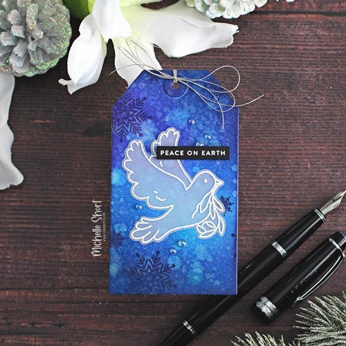 Simon Says Stamp! Simon Says Stamp PEACE ON EARTH Wafer Dies sssd112716c Holiday Sparkle | color-code:ALT5