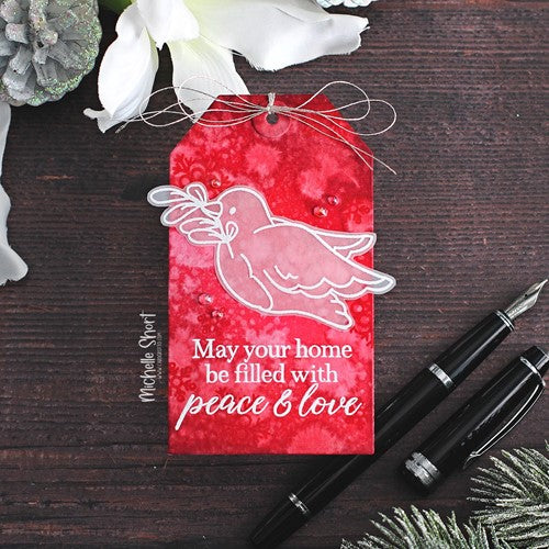 Simon Says Stamp! Simon Says Stamp PEACE ON EARTH Wafer Dies sssd112716c Holiday Sparkle | color-code:ALT6